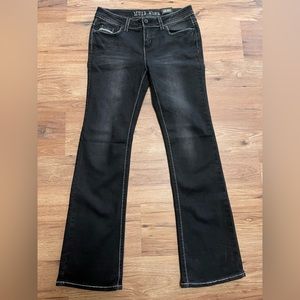 Muse Nine black boot cut jeans, size 30, NWT